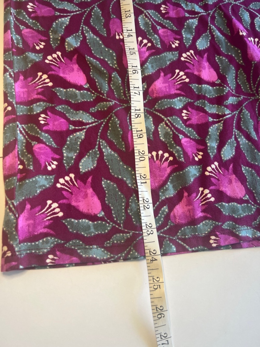 Ann Taylor Factory Floral Flutter Sleeve Blouse Pink Green XL Boho Summer - Picture 8 of 11